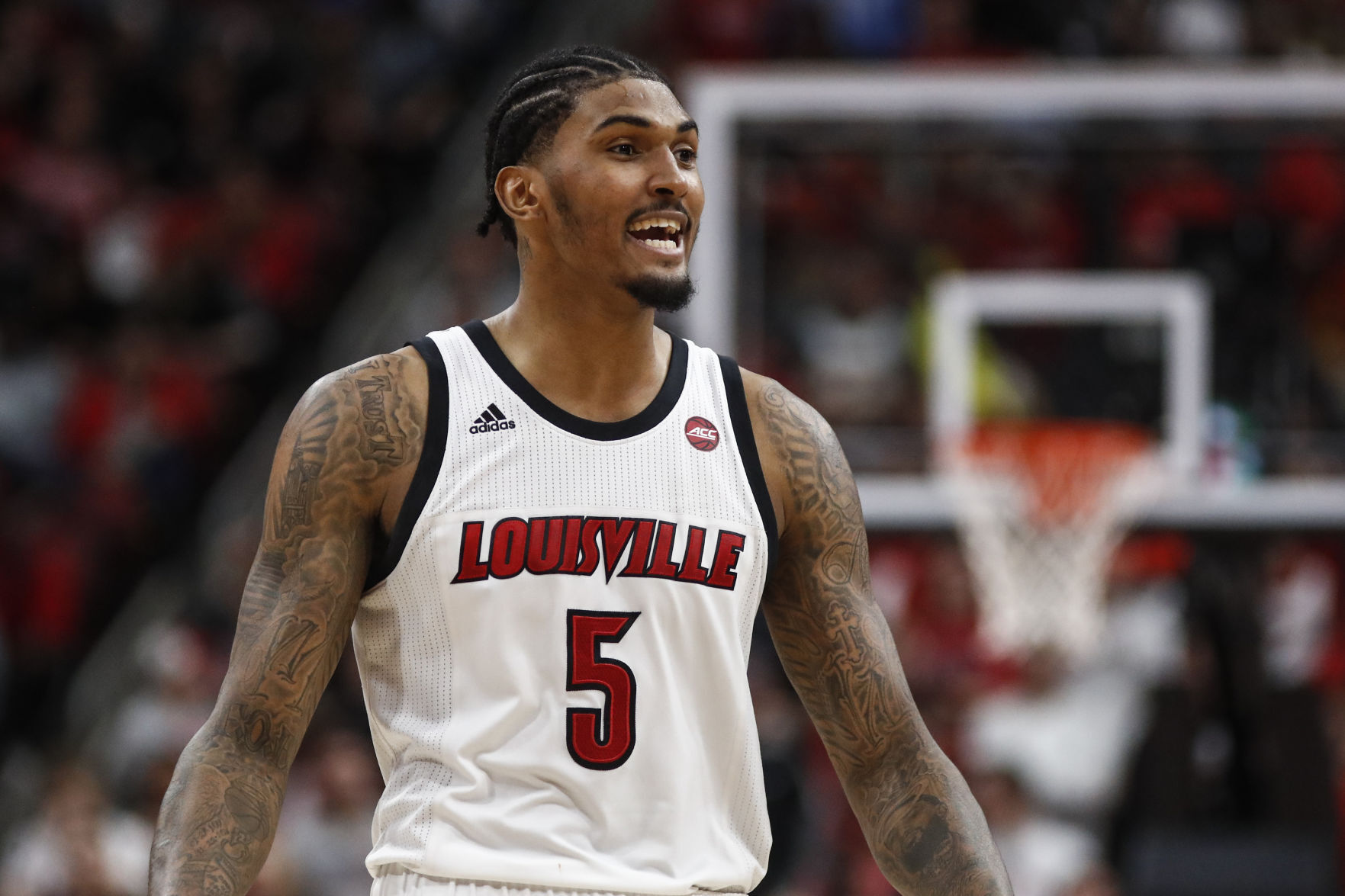 Louisville forward Malik Williams